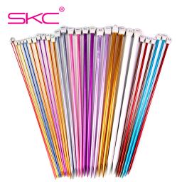 SKC 35 Agulhas De Tricô cm 30 pçs/set Alumínio Crochet Ganchos Agulhas de Tricô Em Linha Reta de Alta Qualidade Única Cabeça de Agulhas de Tricô - Image 6