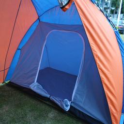 Tenda de acampamento à prova d'água, barraca de camping para família, camping ao ar livre, camada dupla, caminhada, festa grande, 5-8 pessoas - Image 4