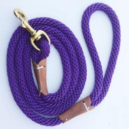 Dog Training Leash Rope, Check Cord, Leve, Pequeno, Médio Dog Tracking Leads, Preto, Cor Vermelha, Long Dog trela, 2m, 5m, 10m - Image 4