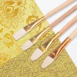 Cerâmica Art Wool Brush Set, Esmalte Cerâmico, Pintura Coloring, Tinta Aquarela, Artesanato Acrílico, Pintura DIY Pen, Art Supplies, 12 Pcs - Image 2