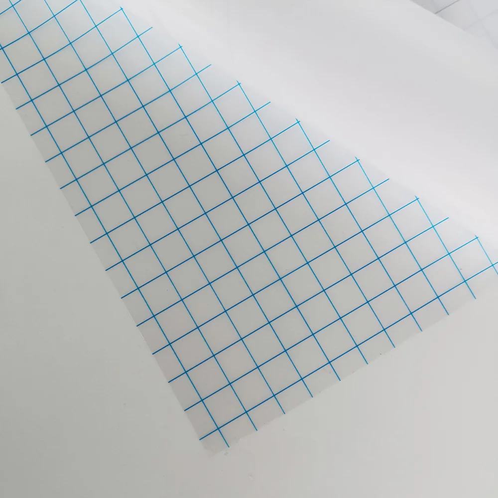 Rolo De Fita De Papel De Transferência De Vinil Com Grade De Alinhamento, Auto-adesivo, Fita Média Clara para Paredes 30x102cm, Adesivos - Image 1
