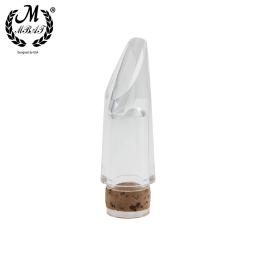 M mbat abs clarinete bocal transparente clarinete ligadura acessórios universais portátil durável woodwind instrumento peças - Image 3