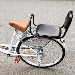 Alwaysme traseiro montado assento da bicicleta criança com guiador e encosto para a idade 3 ~ 10 anos - Image 5