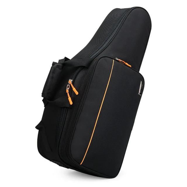 Bolsa Reforçada para Saxofone Alto: Estilo Suave e Resistente à Água para Músicos em Movimento