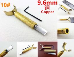 Conjunto de facas para cortar e gravar em couro, 6 tipos, artesanato, cobre, ajustável, giratório, faca, conjunto de ferramentas, estampagem, stylus, colher, gravador em relevo - Image 2