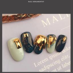 Olho do cavalo Strass em forma para 3D Nail Art, diamante Flat Bottom, Glitter Glass, decoração de cristal, qualidade superior - Image 4