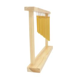 TableTop vento carrilhão com madeira Stand Stick, instrumento de percussão Musical, 20 bares, 20 bares, single-row, criança e adulto - Image 2