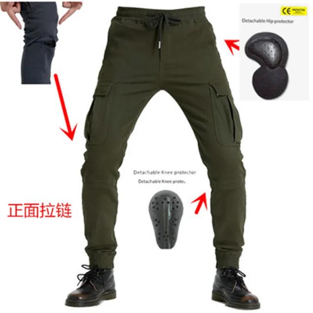 Equipamento Masculino e Feminino: Calças de Hóquei, Motociclismo e Equitação com Joelheiras Escondidas em Estilo Casual