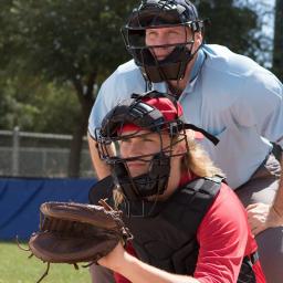 Equipamento de proteção de cabeça de beisebol infantil e adulto, proteção contra softball, armação de aço, equipamento de treinamento esportivo preto e azul - Image 6