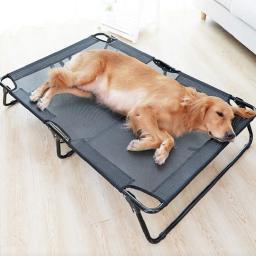 Cama dobrável anti-umidade para cães, sofás de dormir, almofada, canil, produto pet, cão grande - Image 1