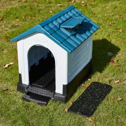 Cama dobrável destacável do cão, luxo, quente, Pet Supplies, impermeável, Ainproof, ao ar livre, quatro estações, pequena casa de cachorro, inverno - Image 2