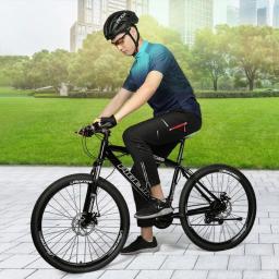 Unisex reflexivo suor-absorvente calças de ciclismo, calças de bicicleta, confortável, respirável, bicicleta, MTB, esportes, primavera, verão - Image 5