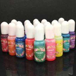 Cristal cola epoxy pigmento uv resina tintura diy jóias corante arte artesanato coloração secagem cor mistura decorações líquidas fazendo - Image 2