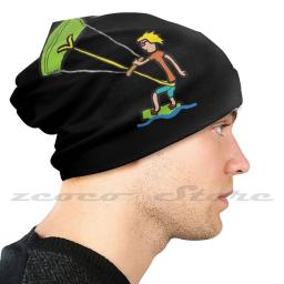 Kiteboarding malha chapéu elástico macio personalizado padrão presente boné kitesurf kiteboarding kite surf - Image 3