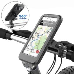 Suporte de telefone para bicicleta, à prova d'água, acessório para celular, bicicleta, motocicleta, montagem no guidão - Image 1