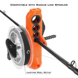 Kastking radius line spooler compacto durável abs linha de pesca ferramenta de spool para bobinas de fiação e linha de carretéis de fundição - Image 5