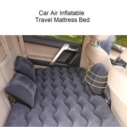 Cama de ar dupla para uso doméstico, Dobrável espessada, Colchão inflável conveniente, Descanso para carro, SUV, Viagem, Airbed, Ao ar livre - Image 4