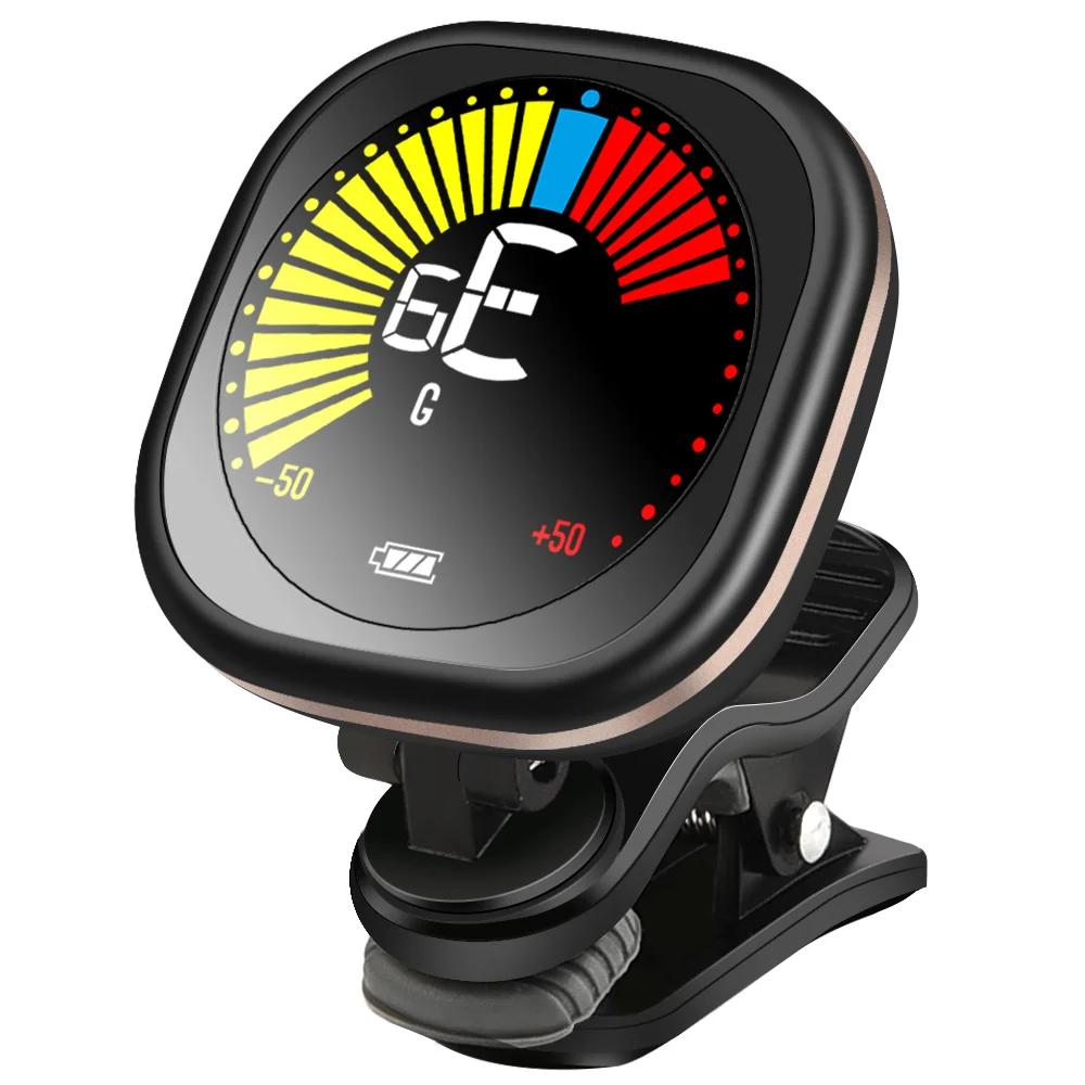 LEKATO-Portátil Clip On Guitar Tuner, Display LED Tuning para Instrumento Musical, WST-6800 - Image 1