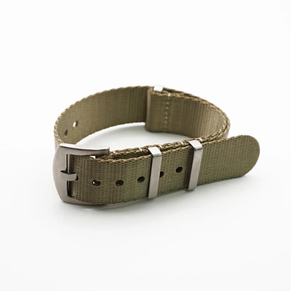 Nylon Tecido Watchbands para esportes do exército, cintos de segurança, alta qualidade, 20mm, 22mm - Image 1