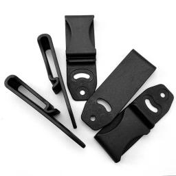 1 peça KYDEX Coldre Clipes KYDEX Bainha Clipe de Cintura K Bainha Fazendo Acessórios Clipe Carry K Bainha Ferramenta com 2 parafusos - Image 5