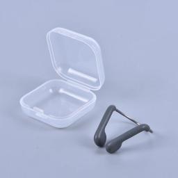 1 conjunto macio silicone fio de aço nariz clipe para natação mergulho esportes aquáticos acessórios equipamento mergulho - Image 2