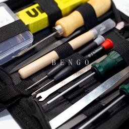 Conjunto de ferramentas de ajuste de reparação de gaita de benge conjunto de 12 peças kit de ferramentas de manutenção de gaita - Image 2