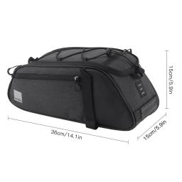Lixada Bike Rack Bag Ciclismo Bicicleta Do Assento Traseiro Saco À Prova D' Água Sacos Traseiro Grande Capacidade Carrier Bag Portátil Dustproof Bicycle Bags - Image 4