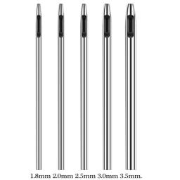 Lmdz 10 pcs cortador de furador de couro oco punch set para artesanato de couro ferramentas ocas redondas para material macio de trabalho - Image 2