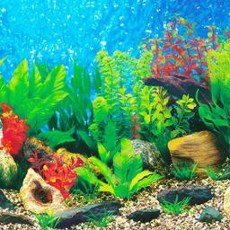 Papel de fundo para aquário, imagem hd, 3d, três dimensional, tanque de peixes, pintura de fundo, dupla face, aquário, decorati - Image 3