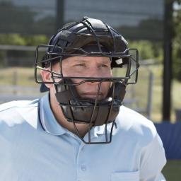Equipamento de proteção de cabeça de beisebol infantil e adulto, proteção contra softball, armação de aço, equipamento de treinamento esportivo preto e azul - Image 5