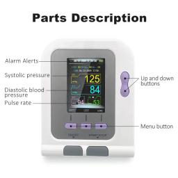 Vet Animal Detector de Pressão Arterial, Pode Ser Equipado Com Função De Oxigênio No Sangue, Sonda E Manguito, Vários Tamanhos, CONTEC08a - Image 5