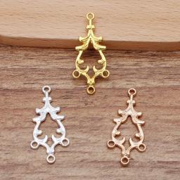 Pingentes para DIY, Acessórios Artesanais para Jóias, Brincos e Peças para Colar, Fabricação de Jóias, 16x36mm, 10PCs, 20PCs, 0110 - Image 5