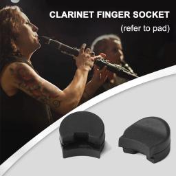5 pçs de borracha clarinete polegar resto capa almofada confortável oboé dedo resto protetor almofadas woodwind instrumento peças reposição - Image 4