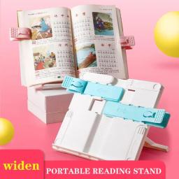 Livro suporte portátil dobrável bookends estante suporte de leitura para estudantes crianças escrita acessórios do escritório - Image 1