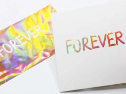 Folha holográfica de estampagem a quente, transferência de calor, folha de alumínio do laminador, DIY Art Craft, papel de embrulho do presente do Natal, 8x15cm, 10pcs - Image 4