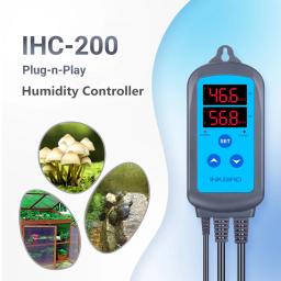 INKBIRD Pre-Wired Digital Umidade Controlador Combo Set, Umidade Stage seco e aquecimento de refrigeração controlador de temperatura, ITC-308 - Image 6