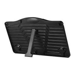 Mini desktop suporte de música portátil livro de receitas tablet smartphone livro leitura documento suporte abs leve material preto - Image 3
