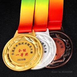 Medalha Criativa Personalizada para Competição Infantil, Lembrança, Ouro, Prata e Bronze, Prêmio, Lembrança, Lembrança, 10Pcs - Image 1