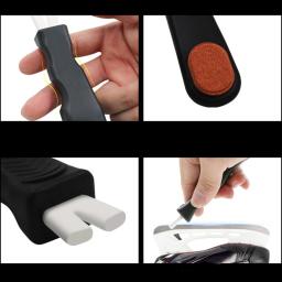 Afiador de skate gelo pedra amolar handheld afiar hóquei patinação afiar lâmina bordas haste cerâmica para patins figura - Image 2