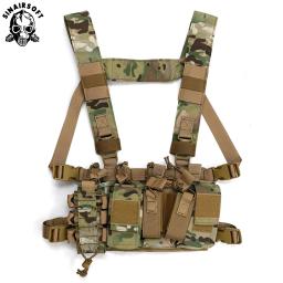 Equipamento tático multibolso de combate paintball, equipamento de caça, equipamento de peito, campo de batalha, acampamento ao ar livre, caminhadas, usmc - Image 3