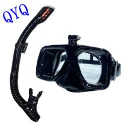 Máscara de mergulho profissional câmera de mergulho máscaras de natação óculos snorkel equipamento de mergulho titular da câmera fsports câmeras - Image 2