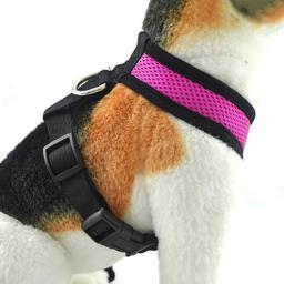 Cinta de segurança para cachorro, coleira forte de malha macia para passeio com cachorro, colete ajustável de controle de animais de estimação, cabo grande - Image 1