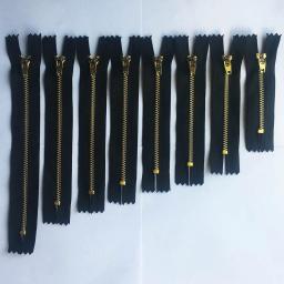 Metal Zipper Ziper para Jeans, costura, bolsa, DIY, preto e branco, 10PCs, 3 #, 8 cm, 10 cm, 11 cm, 12 cm, 13 cm, 14 cm, 15 cm, 18 cm - Image 6