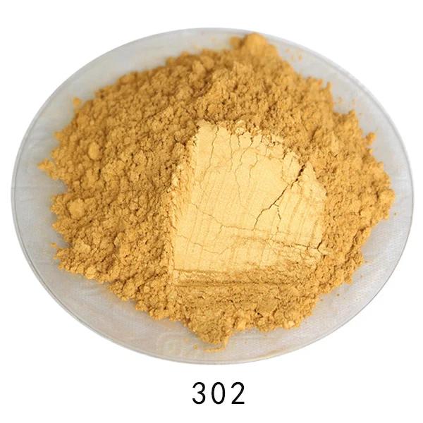 Pigmento Dourado em Pó para Artesanato: Mica Mineral para Sabonetes, Cosméticos e Tintas Acrílicas - 50g