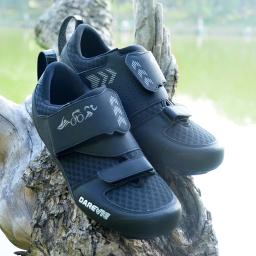 Darevie pro sapatos de ciclismo de carbono corrida triathlon sapatos 10 nível duro carbono luz estrada ciclismo sapatos das mulheres dos homens tênis - Image 2