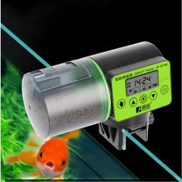 Auto alimentador de peixes com LCD Digital para o tanque do aquário, alimentação eletrônica do alimento, temporizador para o alimento, novo - Image 5