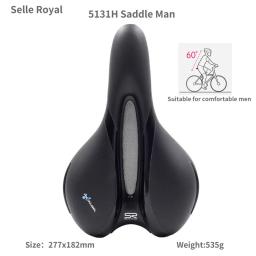 Selle royal 5130 5131 9320 9321 ciclismo mtb bicicleta ferroviário oco sela respirável macio sílica gel almofada sr - Image 3