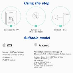 Mini gato do cão de estimação à prova dwaterproof água gps localizador rastreador de animais de estimação inteligente bluetooth rastreamento dispositivo anti-perdido - Image 5