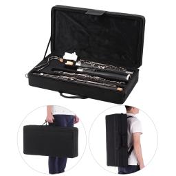 Profissional C Chave Fagote Instrumento De Sopros, corpo De Madeira Sintética, Cupronickel, niquelado Chaves, Reed Luvas De Limpeza - Image 1