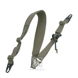 KRYDEX-Tactical Rifle Sling, Strap Modular, Removível, 2 Pontos, 1 Ponto, 2.25 ", Acolchoado, Combate, Tiro, Acessórios de Caça - Image 3